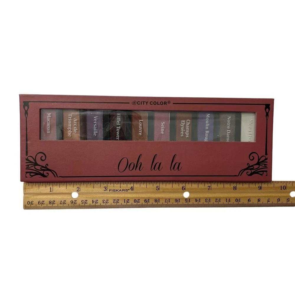 City Color‎ Ooh La La Eyeshadow Palette 10 Colors New Sealed Makeup
